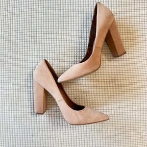Steve Madden Prance Suede Block Heel